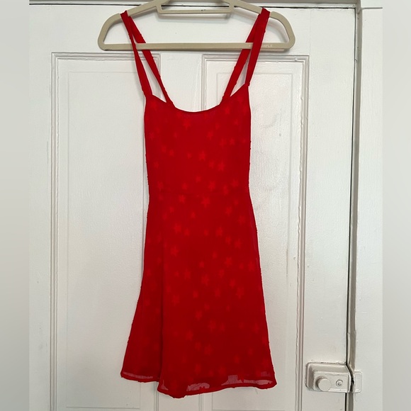 Superdown Makayla Star Mini Dress | Red Superdown Dress - Picture 2 of 7